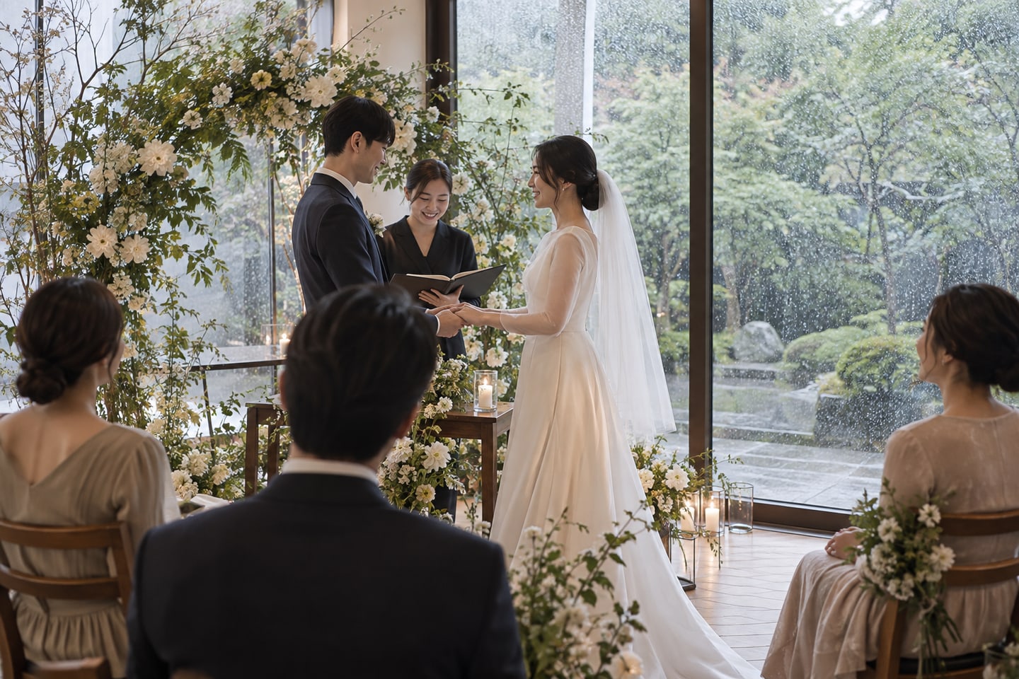 우천 시 사용할 실내 예식 공간