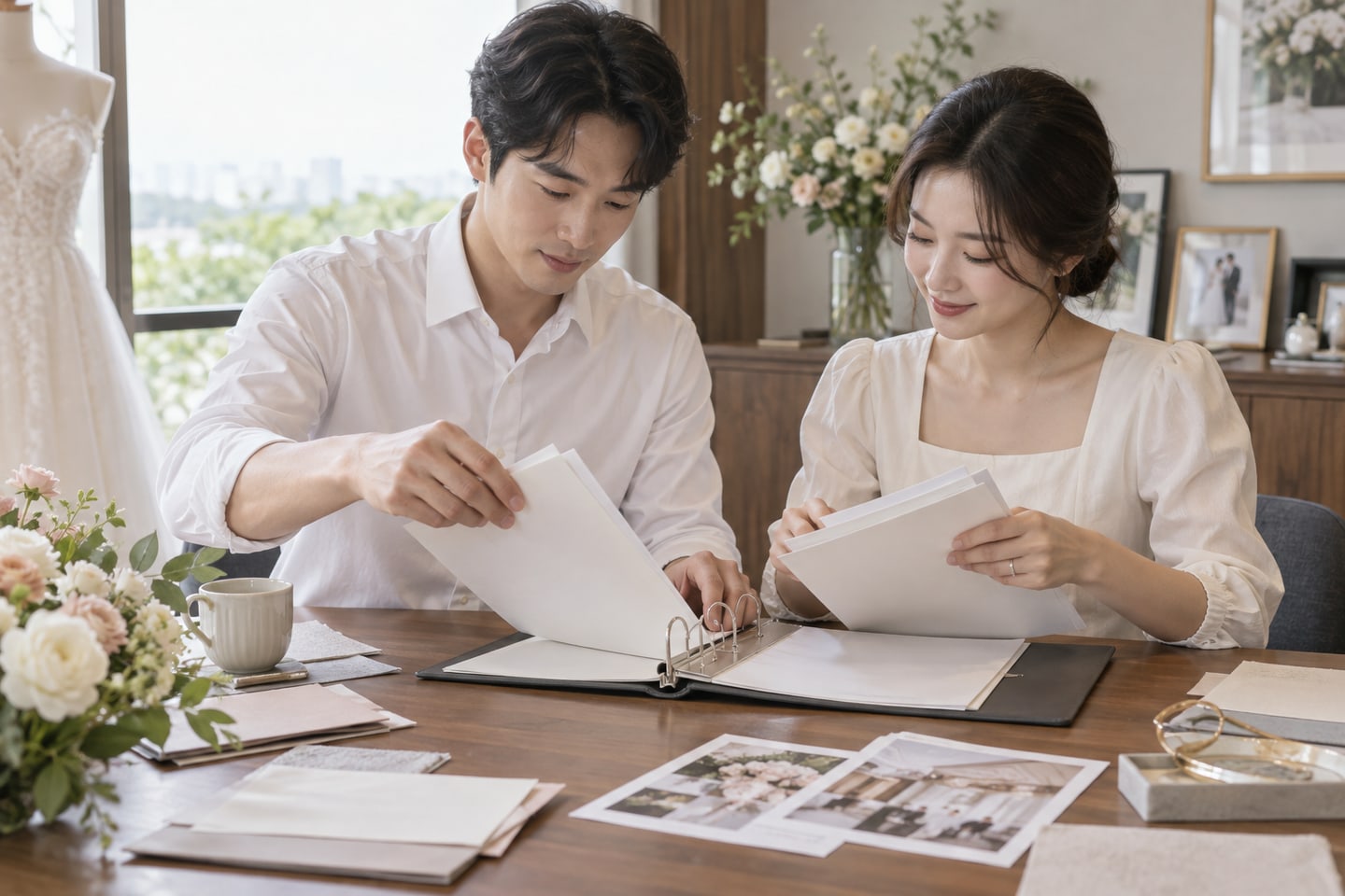 합의한 내용을 하나의 문서로 정리