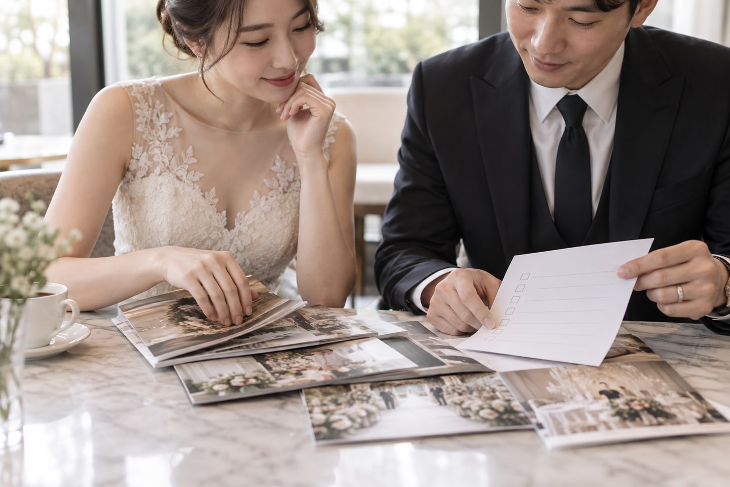 확인할 질문만 남겨 정리하는 장면
