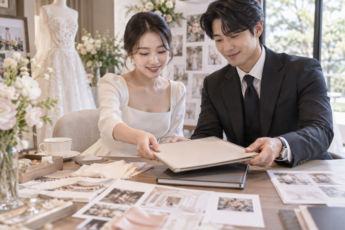 선택한 자료와 다음 행동을 정리