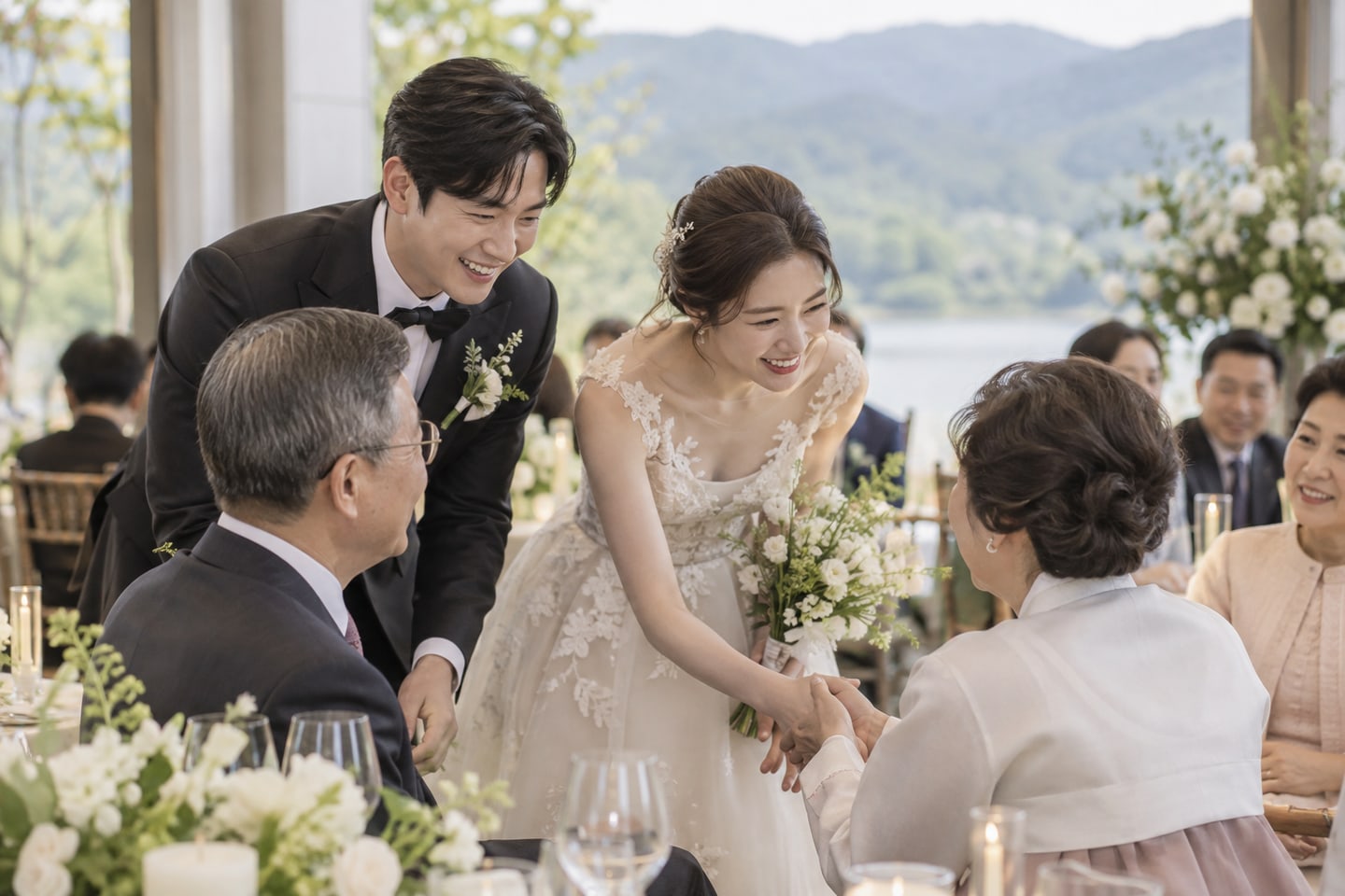 결혼식의 만족도를 사진 밖에서 생각해 보기