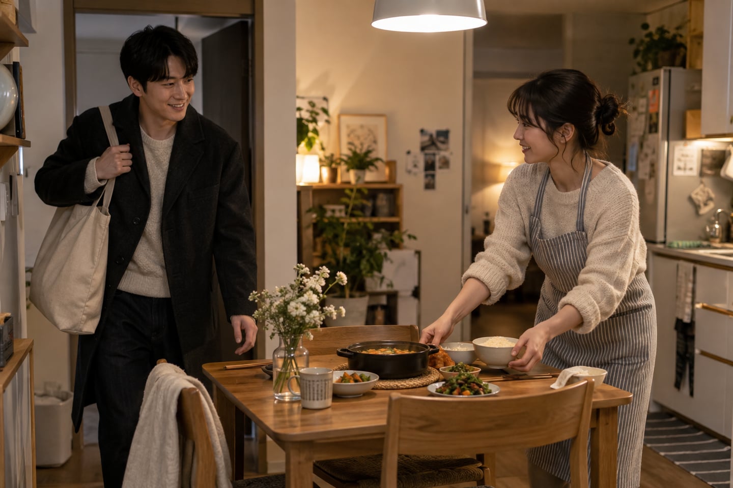 함께 먹는 저녁, 메뉴보다 시간을 맞추기