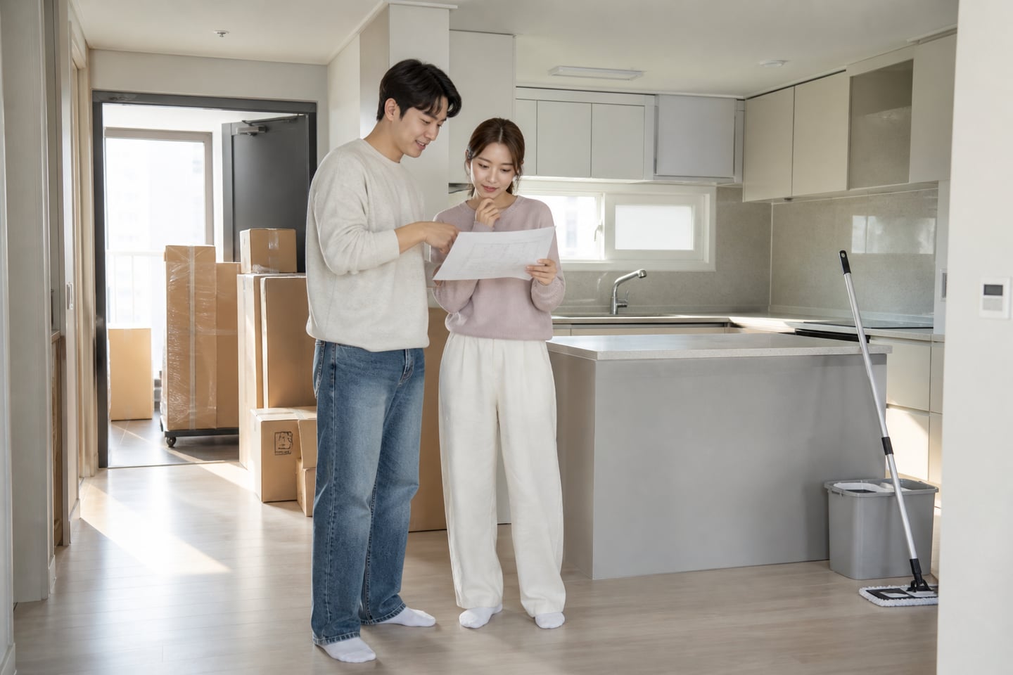 가전 배송일과 입주 청소일을 겹치지 않게