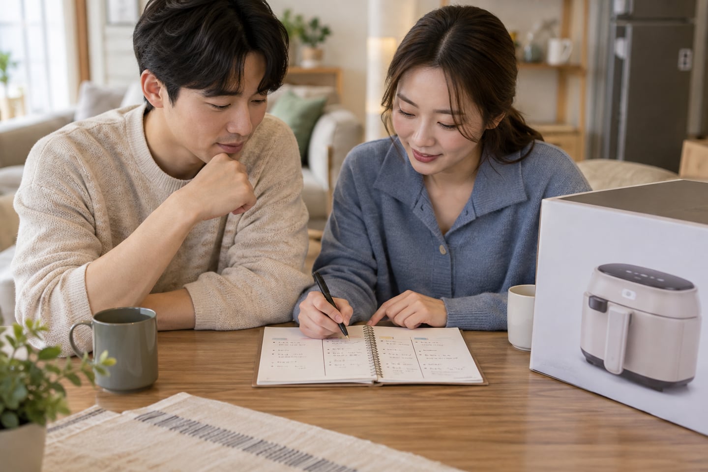 보류한 물건을 다시 판단할 조건을 기록하는 예시